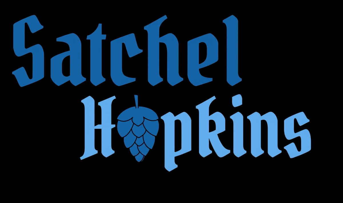 Satchel Hopkins Text Logo Two Line Version